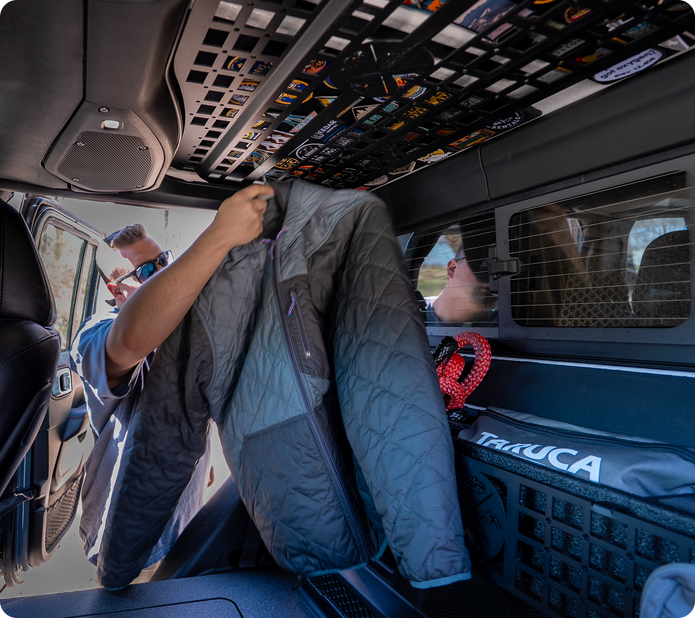 Overhead Molle Panel