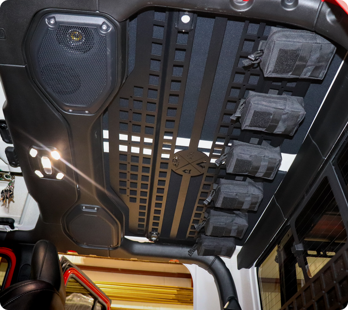 Overhead Molle Panel