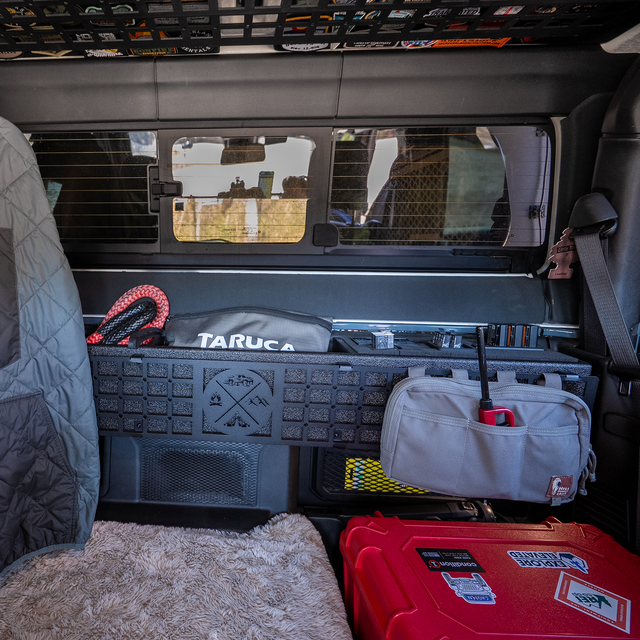 Rear Wall Shelf Molle Panel